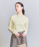 【ユナイテッドアローズ/UNITED ARROWS】のコットンナイロン天竺 シアー クルーネック Tシャツ CREAM|ID: prp329100004791948 ipo3291000000034902859