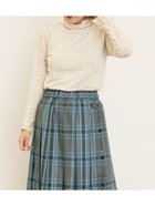 【サマンサモスモス/Samansa Mos2】の【吸湿発熱】ベア天雪柄タートルネックインナー キナリ|ID: prp329100004791976 ipo3291000000034769917