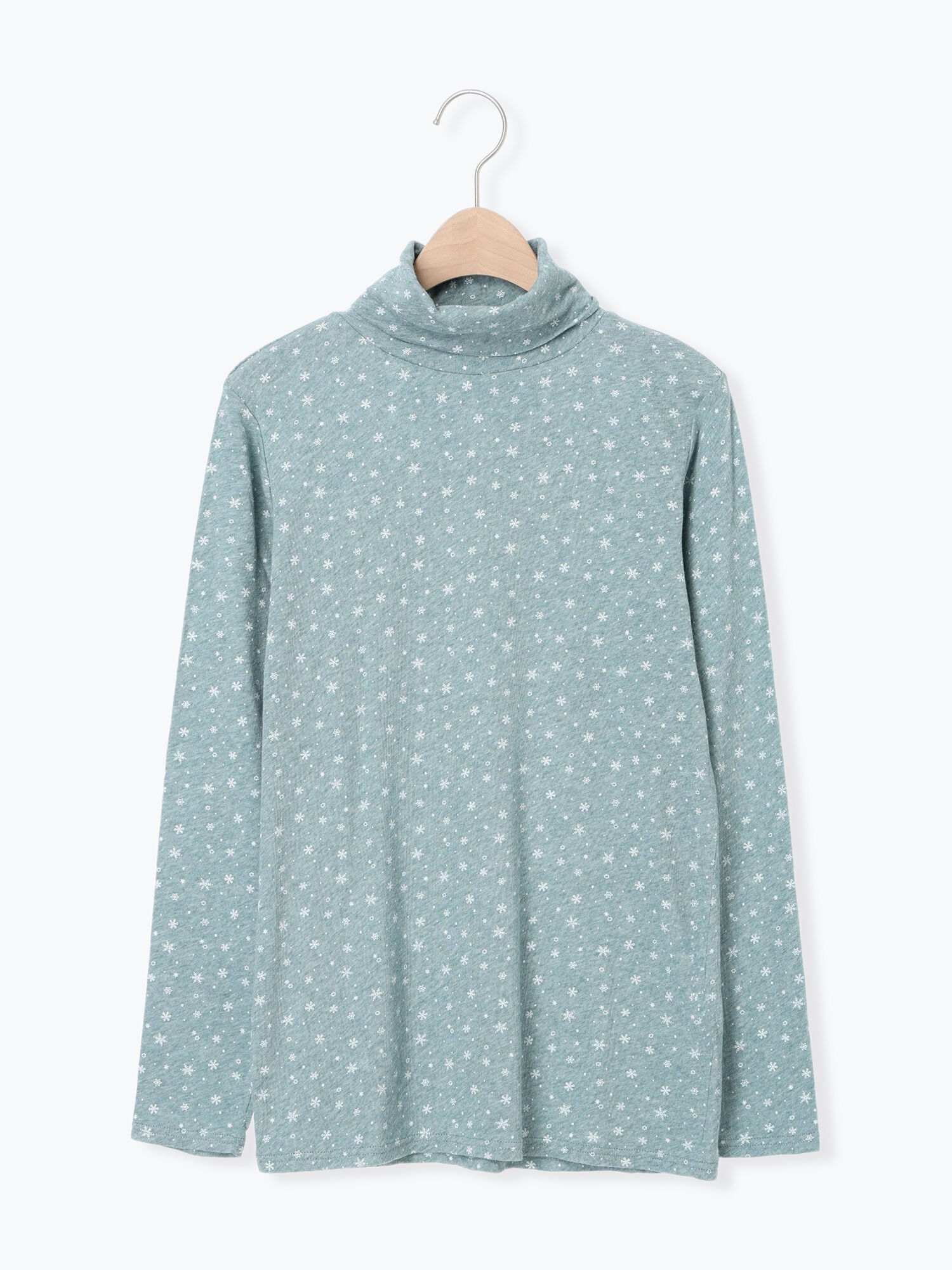 【サマンサモスモス/Samansa Mos2】の【吸湿発熱】ベア天雪柄タートルネックインナー インテリア・キッズ・メンズ・レディースファッション・服の通販 founy(ファニー) ファッション Fashion レディースファッション Fashion for Women トップス・カットソー Cut & Sew Tops タートルネック・ハイネックトップス Turtlenecks & High-Neck Tops インナー Innerwear タートルネック Turtleneck, High Neck ミント|ID: prp329100004791976 ipo3291000000034769918