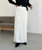 【カプリシューレマージュ/CAPRICIEUX LEMAGE】の【低身長サイズあり】ベロアIラインスカート 人気、トレンドファッション・服の通販 founy(ファニー) ファッション Fashion レディースファッション Fashion for Women スカート Skirts おすすめ Recommended / Our Picks カーディガン Cardigan, Knitwear ジャケット Jacket, Outerwear スウェット / スエット Sweatshirt, Sweatwear スキッパー Skipper, Open Collar トレンド Trend, Trending Now ベロア Velour, Soft Velvet エレガント 上品 Elegant thumbnail オフホワイト|ID: prp329100004791984 ipo3291000000034829343