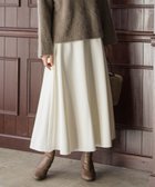 【ドロワット ロートレアモン/Droite Lautreamont】の両面起毛ストレッチスカート≪洗濯機で洗える≫ 人気、トレンドファッション・服の通販 founy(ファニー) ファッション Fashion レディースファッション Fashion for Women スカート Skirts エレガント 上品 Elegant 洗える Machine Washable ストレッチ Stretch, Stretchy Fabric センター Center, Center Line トレンド Trend, Trending Now フェミニン Feminine, Girly フラット Flat, Flat Shoes フレア Flare, Flared フロント Front, Front Design ベーシック Basic, Essential 冬 Winter / This Winter A/W・秋冬 Autumn/Winter 2025年 2025 2025-2026秋冬・A/W Autumn/Winter 2025–26 AW25–26 thumbnail オフホワイト|ID: prp329100004791998 ipo3291000000035072786