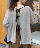 【チャオパニックティピー/CIAOPANIC TYPY】の前後2wayメランジシアーストライプリボンカーデ 人気、トレンドファッション・服の通販 founy(ファニー) ファッション Fashion レディースファッション Fashion for Women ガーリー Girly, Feminine Style キャミ Camisole, Cami Top シアー Sheer, See-Through シンプル Simple, Minimal ストライプ Stripe, Striped Pattern スラックス Slacks, Dress Pants スリット Slit, Slit Detail タンク Tank Top, Sleeveless Top デニム Denim, Jeans Material 長袖 Long Sleeve, Full Sleeve パイピング Piping, Trim Design リボン Ribbon, Bow おすすめ Recommended / Our Picks エレガント 上品 Elegant thumbnail オフホワイト|ID: prp329100004792008 ipo3291000000035025281