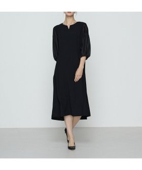 【コムサ/COMME CA】のバックサテンストレッチ ドレス 人気、トレンドファッション・服の通販 founy(ファニー) ファッション Fashion レディースファッション Fashion for Women ワンピース Dresses フォーマル・パーティードレス・結婚式用ドレス Elegant & Casual Dresses バッグ Bags コンシャス Conscious, Bodycon サテン Satin, Glossy Fabric ストレッチ Stretch, Stretchy Fabric スリット Slit, Slit Detail セレモニー Ceremony ツイード Twill, Twill Weave ドレス Dress, One-Piece フェミニン Feminine, Girly ミックス Mix, Mixed Style ラウンド Round, Round Neck エレガント 上品 Elegant 洗える Machine Washable |ID:prp329100004792009