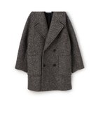 【トゥモローランド/TOMORROWLAND】のボンディングチェック ダブルブレストコート 18 ブラック系|ID: prp329100004792034 ipo3291000000034770281