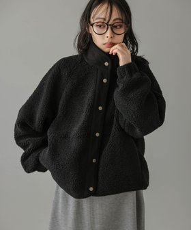 【ラジュール/Lajour】の異素材切替 スタンドネック ボアジャケット 人気、トレンドファッション・服の通販 founy(ファニー) ファッション Fashion レディースファッション Fashion for Women アウター Coat / Outerwear Collection レディースジャケット・軽アウター Jackets コーデュロイ Corduroy, Cord Fabric ジャケット Jacket, Outerwear スタンド Stand Collar, Upright Stand フェミニン Feminine, Girly ポケット Pocket, Pocket Detail 切替 Switching, Contrast Panel A/W・秋冬 Autumn/Winter |ID:prp329100004792070