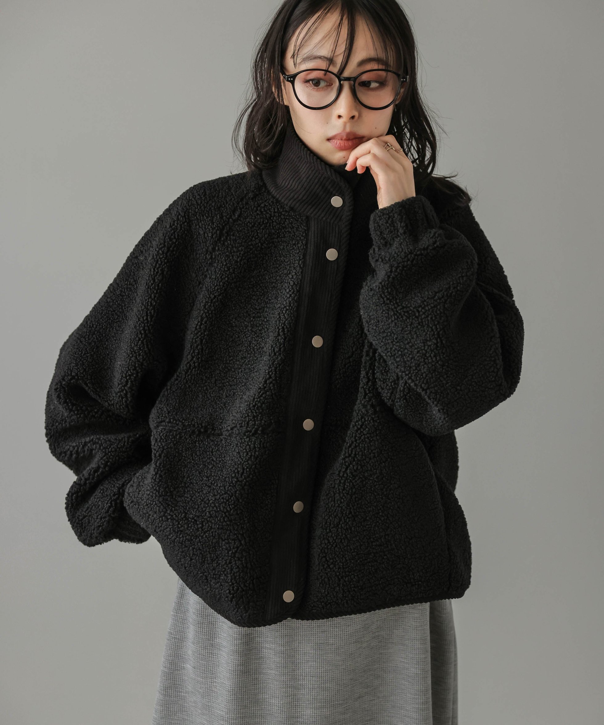 【ラジュール/Lajour】の異素材切替 スタンドネック ボアジャケット 人気、トレンドファッション・服の通販 founy(ファニー) ファッション Fashion レディースファッション Fashion for Women アウター Coat / Outerwear Collection レディースジャケット・軽アウター Jackets コーデュロイ Corduroy, Cord Fabric ジャケット Jacket, Outerwear スタンド Stand Collar, Upright Stand フェミニン Feminine, Girly ポケット Pocket, Pocket Detail 切替 Switching, Contrast Panel A/W・秋冬 Autumn/Winter other-1|ID: prp329100004792070 ipo3291000000034870063