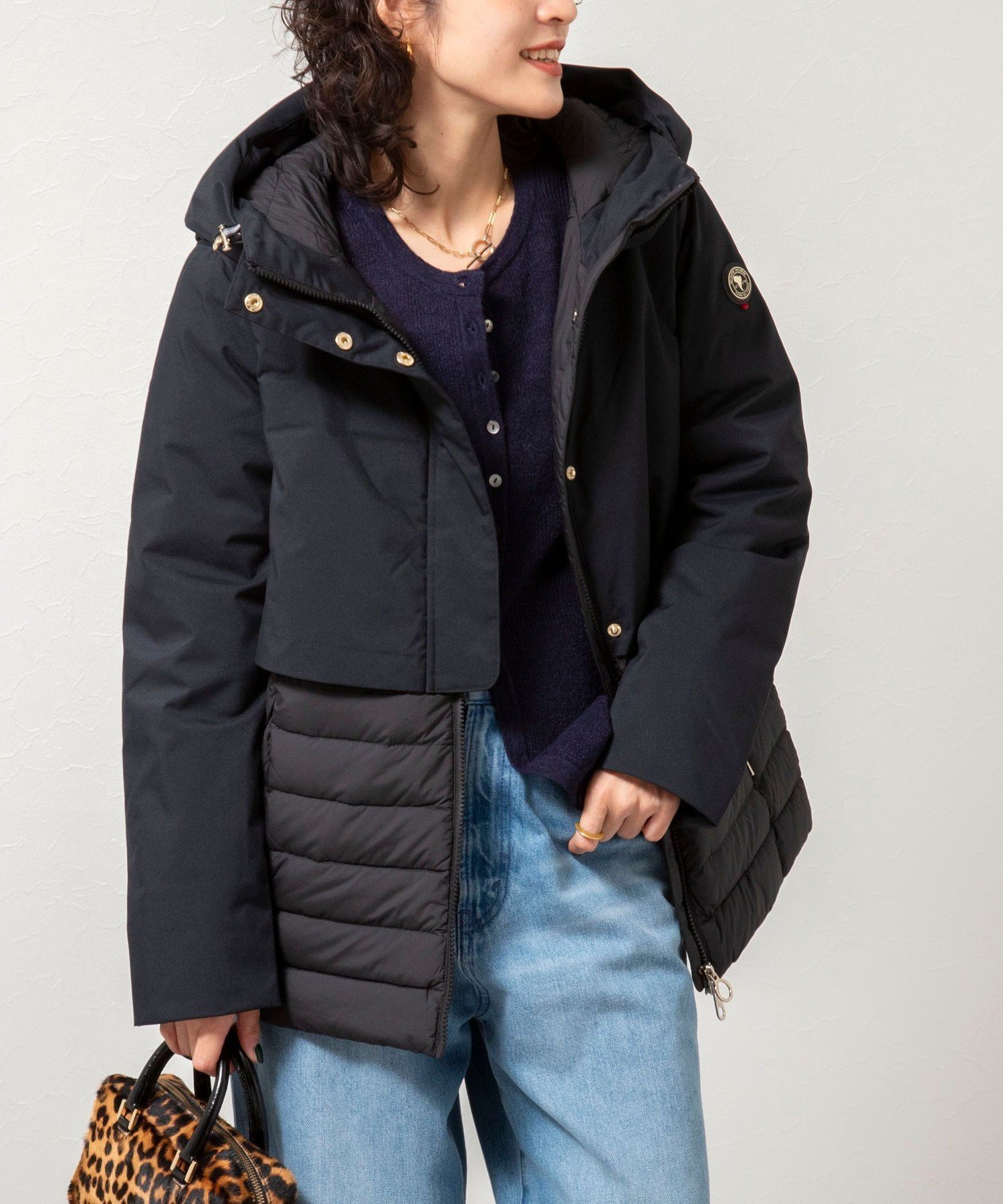 【ノーリーズ/NOLLEY'S】の【CAPE HORN/ケープホーン】CASABLANCA インテリア・キッズ・メンズ・レディースファッション・服の通販 founy(ファニー) 　ファッション　Fashion　レディースファッション　Fashion for Women　イタリア　Italy　エレガント 上品　Elegant　シンプル　Simple, Minimal　ダウン　Down, Puffer　ファブリック　Fabric, Textile　メンズ　Men's, Menswear　おすすめ　Recommended / Our Picks　2025年　2025　2025-2026秋冬・A/W　Autumn/Winter 2025–26 AW25–26　ブラック|ID: prp329100004792073 ipo3291000000035096860