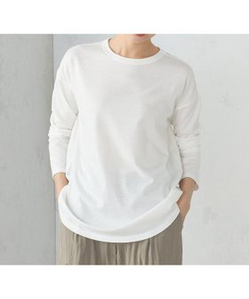 【コムサイズム/COMME CA ISM】の後ろスリット Tシャツ (長袖) 人気、トレンドファッション・服の通販 founy(ファニー) ファッション Fashion レディースファッション Fashion for Women トップス・カットソー Cut & Sew Tops シャツ・ブラウス・オフィスカジュアル Elegant Blouses & Button-Ups ロングTシャツ・Tシャツ Longline T-Shirts & Tees インナー Innerwear シンプル Simple, Minimal スリット Slit, Slit Detail トレーナー Sweatshirt, Trainer 長袖 Long Sleeve, Full Sleeve |ID:prp329100004792079