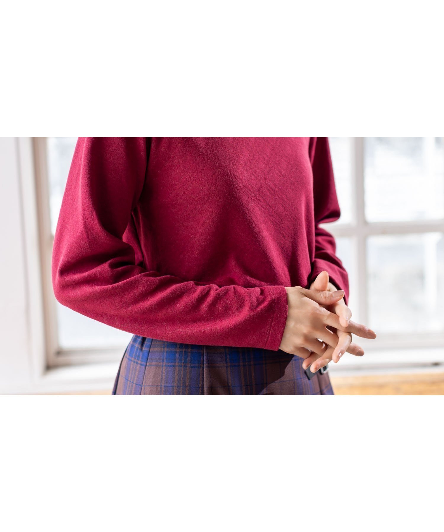 【デコイ/DECOY Since1981】のショールカラープルオーバー インテリア・キッズ・メンズ・レディースファッション・服の通販 founy(ファニー) 　ファッション　Fashion　レディースファッション　Fashion for Women　トップス・カットソー　Cut & Sew Tops　カジュアルプルオーバー・ニットトップス　Pullovers & Knit Tops / Casual Pullovers　ショール　Shawl, Wrap　シンプル　Simple, Minimal　エレガント 上品　Elegant　無地　Plain, Solid Color　レッド|ID: prp329100004792081 ipo3291000000035114058