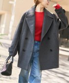 【スピック&スパン/Spick & Span】のS160ビーバーPコート グレー|ID: prp329100004792095 ipo3291000000034770658