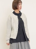 【サマンサモスモス/Samansa Mos2】の◎刺繍カーディガン グレー|ID: prp329100004792102 ipo3291000000034819793