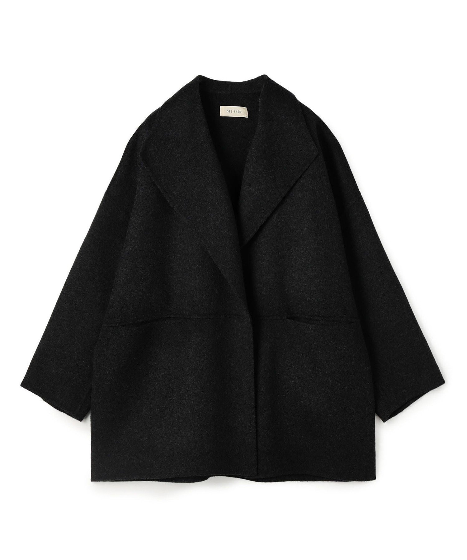 【トゥモローランド/TOMORROWLAND】のダブルフェイスメルトンビーバー ウィングカラーコート インテリア・キッズ・メンズ・レディースファッション・服の通販 founy(ファニー) 　ファッション　Fashion　レディースファッション　Fashion for Women　アウター　Coat / Outerwear Collection　コート・ロングコート・ピーコート　Long Coats, Peacoats & More　おすすめ　Recommended / Our Picks　エレガント 上品　Elegant　ショルダー　Shoulder, Shoulder Strap　ストール　Stole, Wrap　ドロップ　Drop Shoulder, Dropped Style　メルトン　Melton, Heavy Wool　定番　Standard, Basic Item　17 チャコールグレー|ID: prp329100004792121 ipo3291000000035160246