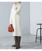 【シップス フォー ウィメン/SHIPS】の手洗い可能 片畦編み ハーフ ジップ ワンピース オフホワイト|ID: prp329100004792122 ipo3291000000034770841