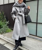 【ノーリーズ/NOLLEY'S】のラヴィソンラビエールベルテッドコート 人気、トレンドファッション・服の通販 founy(ファニー) ファッション Fashion レディースファッション Fashion for Women アウター Coat / Outerwear Collection コート・ロングコート・ピーコート Long Coats, Peacoats & More キュプラ Cupro, Eco Fabric シンプル Simple, Minimal ツイル Twist, Twisted Detail 定番 Standard, Basic Item 人気 Popular, Best Seller ハンド Hand, Handmade プレミアム Premium, High-End ベーシック Basic, Essential ロング Long, Long-Length おすすめ Recommended / Our Picks 2025年 2025 2025-2026秋冬・A/W Autumn/Winter 2025–26 AW25–26 thumbnail ミディアムグレー|ID: prp329100004792127 ipo3291000000034946222