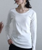 【プールヴー/PourVous】のフライス長袖Tシャツ カットソーきれいめトップス 長袖 ブラウス 人気、トレンドファッション・服の通販 founy(ファニー) ファッション Fashion レディースファッション Fashion for Women トップス・カットソー Cut & Sew Tops シャツ・ブラウス・オフィスカジュアル Elegant Blouses & Button-Ups ロングTシャツ・Tシャツ Longline T-Shirts & Tees カットソー・ベーシックTシャツ Cut-and-Sewn Tops / Stretch Tees & Basics カットソー Cut and Sewn Top 長袖 Long Sleeve, Full Sleeve thumbnail ホワイト|ID: prp329100004792128 ipo3291000000034924973