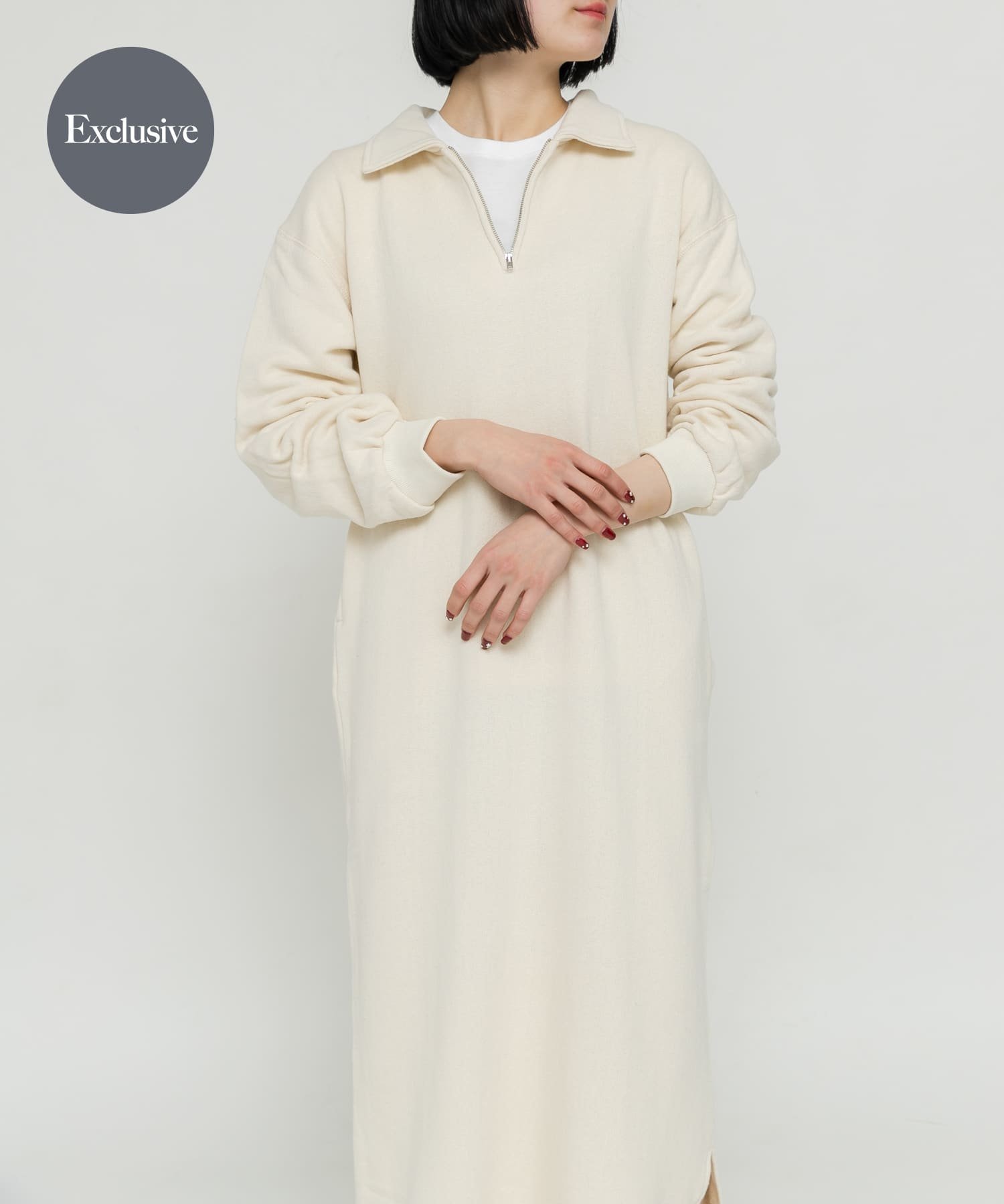 【アーバンリサーチ ドアーズ/URBAN RESEARCH DOORS】の『別注』Sports Wear×DOORS ハーフジップ長袖ワンピース 人気、トレンドファッション・服の通販 founy(ファニー) ファッション Fashion レディースファッション Fashion for Women ワンピース Dresses スポーツウェア Functional & Stylish Sportswear スポーツ ワンピース Athletic Dress / Tennis Dress 2024年 2024 2024春夏・S/S Spring/Summer 2024 SS24 スウェット / スエット Sweatshirt, Sweatwear スポーツ Sports, Activewear ラッセル Raschel, Raschel Lace 別注 Limited Edition, Custom Order 夏 Summer S/S・春夏 SS, Spring/Summer, Warm Season 長袖 Long Sleeve, Full Sleeve other-1|ID: prp329100004792129 ipo3291000000034770869