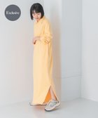 【アーバンリサーチ ドアーズ/URBAN RESEARCH DOORS】の『別注』Sports Wear×DOORS ハーフジップ長袖ワンピース タマゴ|ID: prp329100004792129 ipo3291000000034770872