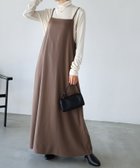 【アンドミー/andme】のとろみ キャミ ワンピース evernavy エバーネイビー グレージュ|ID: prp329100004792145 ipo3291000000034770964