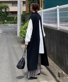 【コーナーズ/CORNERS】のCORNERS by KR 2wayハイネックスリットニットワンピ 人気、トレンドファッション・服の通販 founy(ファニー) ファッション Fashion レディースファッション Fashion for Women ワンピース Dresses ニットワンピース Knit Dresses インナー Innerwear シアー Sheer, See-Through スリット Slit, Slit Detail ハイネック High Neck, Mock Neck バランス Balance, Style Balance ベスト Vest, Waistcoat ロング Long, Long-Length おすすめ Recommended / Our Picks |ID:prp329100004792152