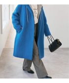 【スピック&スパン/Spick & Span】のシャギーコクーンコート ブルー|ID: prp329100004792155 ipo3291000000034771026