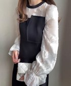 【ジュノア/JUNOAH】のFILLOU レースドッキングワンピース Aアイボリー|ID: prp329100004792159 ipo3291000000035177769