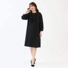 【ローズティアラ/Rose Tiara】のフロントリボンループツイードワンピース 人気、トレンドファッション・服の通販 founy(ファニー) ファッション Fashion レディースファッション Fashion for Women ワンピース Dresses シンプル Simple, Minimal ツイード Twill, Twill Weave パーティ Party, Party Style フリル Frill, Ruffle フリンジ Fringe, Tassel ポケット Pocket, Pocket Detail リボン Ribbon, Bow ループ Loop, Loop Knit 結婚式 Wedding thumbnail ブラック|ID: prp329100004792169 ipo3291000000034947811