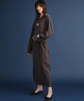 【ブリル/BRILL】のフィブリルアレンジワンピース 人気、トレンドファッション・服の通販 founy(ファニー) ファッション Fashion レディースファッション Fashion for Women ワンピース Dresses キュプラ Cupro, Eco Fabric ギャザー Gathered, Ruffled ストリング String, Drawstring ストレート Straight, Straight Cut ヴィンテージ Vintage Style |ID:prp329100004792172