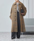 【ジャーナルスタンダード レサージュ/journal standard L'essage】の《追加》モッサ/GIOLICAチェックバルカラーコート 人気、トレンドファッション・服の通販 founy(ファニー) ファッション Fashion レディースファッション Fashion for Women アウター Coat / Outerwear Collection コート・ロングコート・ピーコート Long Coats, Peacoats & More 2025年 2025 2025-2026秋冬・A/W Autumn/Winter 2025–26 AW25–26 アクリル Acrylic Material インナー Innerwear スタンド Stand Collar, Upright Stand バランス Balance, Style Balance thumbnail キャメル|ID: prp329100004792178 ipo3291000000034902894
