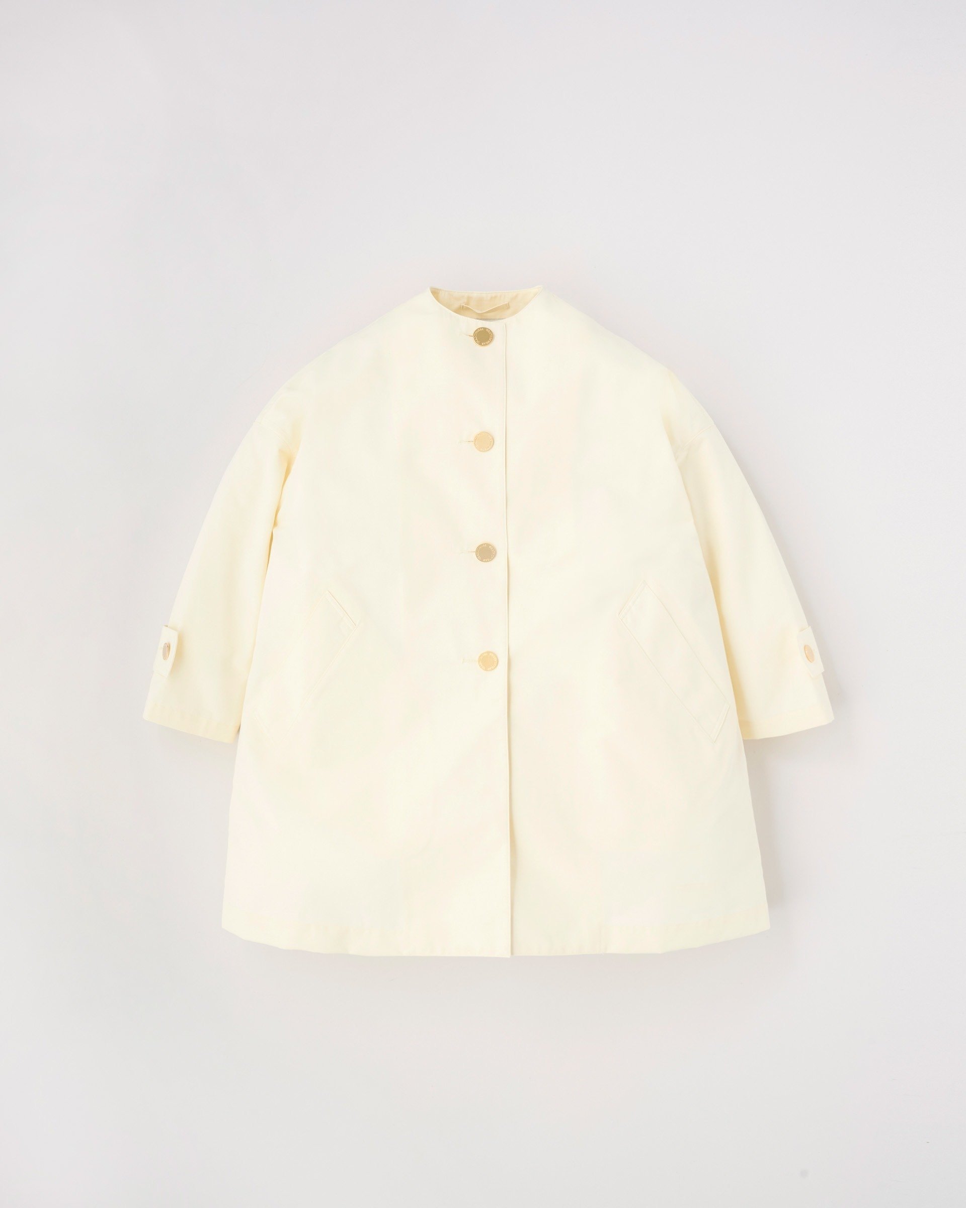 【トラディショナル ウェザーウェア/TWW / Traditional Weatherwear】のMALTON NO COLLAR インテリア・キッズ・メンズ・レディースファッション・服の通販 founy(ファニー) 　ファッション　Fashion　レディースファッション　Fashion for Women　イエロー　Yellow　ショルダー　Shoulder, Shoulder Strap　ショート　Short, Short Length　シルバー　Silver, Metallic Silver　デニム　Denim, Jeans Material　ドレス　Dress, One-Piece　ドロップ　Drop Shoulder, Dropped Style　フラット　Flat, Flat Shoes　リュクス　Luxury, Elegant, High-End, Chic　人気　Popular, Best Seller　夏　Summer　定番　Standard, Basic Item　春　Spring　S/S・春夏　SS, Spring/Summer, Warm Season　ミルキー イエロー|ID: prp329100004792191 ipo3291000000034869832