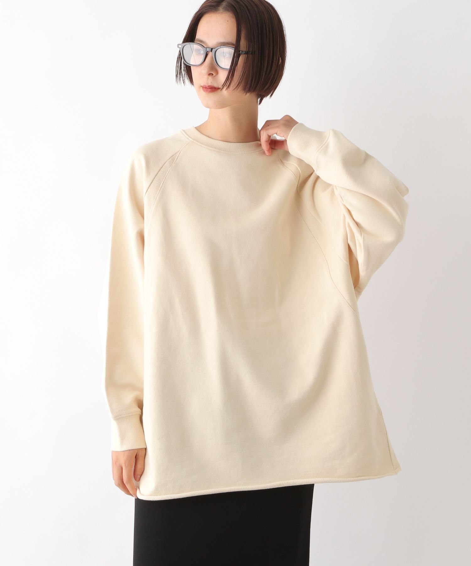 【レプシィム ローリーズファーム/LEPSIM LOWRYS FARM】のラグランリブプルオーバー インテリア・キッズ・メンズ・レディースファッション・服の通販 founy(ファニー) 　ファッション　Fashion　レディースファッション　Fashion for Women　トップス・カットソー　Cut & Sew Tops　カジュアルプルオーバー・ニットトップス　Pullovers & Knit Tops / Casual Pullovers　おすすめ　Recommended / Our Picks　シンプル　Simple, Minimal　トレンド　Trend, Trending Now　バランス　Balance, Style Balance　リラックス　Relax, Relaxed Fit　人気　Popular, Best Seller　キナリ08|ID: prp329100004792193 ipo3291000000034984187