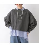 【レプシィム ローリーズファーム/LEPSIM LOWRYS FARM】のラグランリブプルオーバー 人気、トレンドファッション・服の通販 founy(ファニー) ファッション Fashion レディースファッション Fashion for Women トップス・カットソー Cut & Sew Tops カジュアルプルオーバー・ニットトップス Pullovers & Knit Tops / Casual Pullovers おすすめ Recommended / Our Picks シンプル Simple, Minimal トレンド Trend, Trending Now バランス Balance, Style Balance リラックス Relax, Relaxed Fit 人気 Popular, Best Seller thumbnail チャコール19|ID: prp329100004792193 ipo3291000000034984191