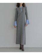 【リエディ/Re:EDIT】のフレアスリーブリブニットワンピース 人気、トレンドファッション・服の通販 founy(ファニー) ファッション Fashion レディースファッション Fashion for Women ワンピース Dresses ニットワンピース Knit Dresses カーディガン Cardigan, Knitwear キャップ Cap, Baseball Cap コンパクト Compact, Small Size シンプル Simple, Minimal スニーカー Sneakers, Trainers スリット Slit, Slit Detail スリーブ Sleeve, Long Sleeve / Short Sleeve トレンド Trend, Trending Now バランス Balance, Style Balance フレア Flare, Flared ベスト Vest, Waistcoat 無地 Plain, Solid Color リブニット Rib Knit, Ribbed Knit 冬 Winter / This Winter エレガント 上品 Elegant thumbnail 配色グレー|ID: prp329100004792197 ipo3291000000034771225