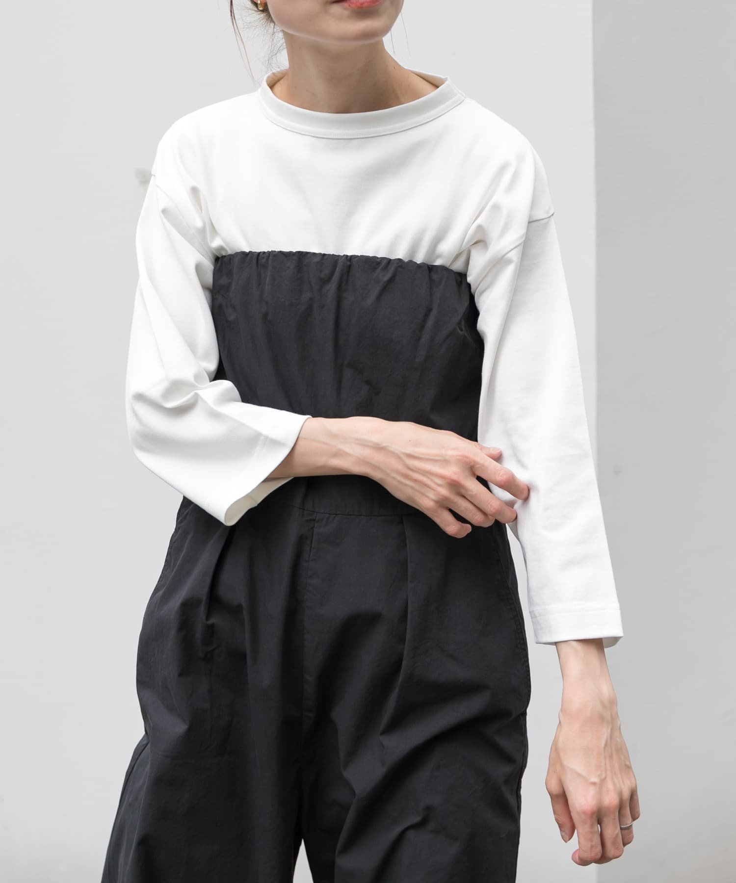 【アーバンリサーチ ドアーズ/URBAN RESEARCH DOORS】のFORK SPOON ボトルネック8分袖Tシャツ インテリア・キッズ・メンズ・レディースファッション・服の通販 founy(ファニー) ファッション Fashion レディースファッション Fashion for Women トップス・カットソー Cut & Sew Tops シャツ・ブラウス・オフィスカジュアル Elegant Blouses & Button-Ups ロングTシャツ・Tシャツ Longline T-Shirts & Tees インナー Innerwear 秋 Autumn デニム Denim, Jeans Material ベーシック Basic, Essential ボトルネック Bottle Neck, Mock Neck ラウンド Round, Round Neck ワイド Wide, Wide Fit A/W・秋冬 Autumn/Winter 冬 Winter / This Winter 夏 Summer 2025年 2025 2025-2026秋冬・A/W Autumn/Winter 2025–26 AW25–26 OFF|ID: prp329100004792201 ipo3291000000034771254