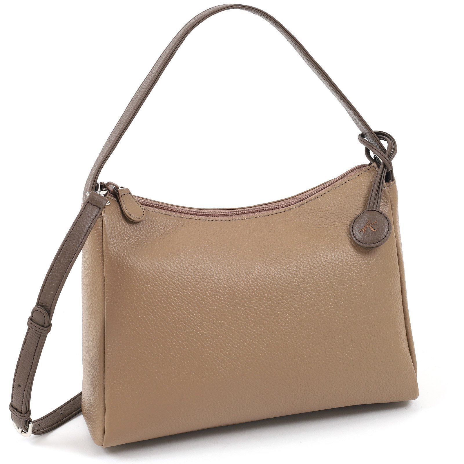 【キタムラ/Kitamura】の2wayセミショルダーバッグ Y-1377 インテリア・キッズ・メンズ・レディースファッション・服の通販 founy(ファニー) 　ファッション　Fashion　レディースファッション　Fashion for Women　ショルダー　Shoulder, Shoulder Strap　ハンカチ　Handkerchief, Hanky　ポケット　Pocket, Pocket Detail　マグネット　Magnet, Magnetic Closure　ワンポイント　One Point, Statement Accent　ココア/チョコ64621|ID: prp329100004792204 ipo3291000000034995910