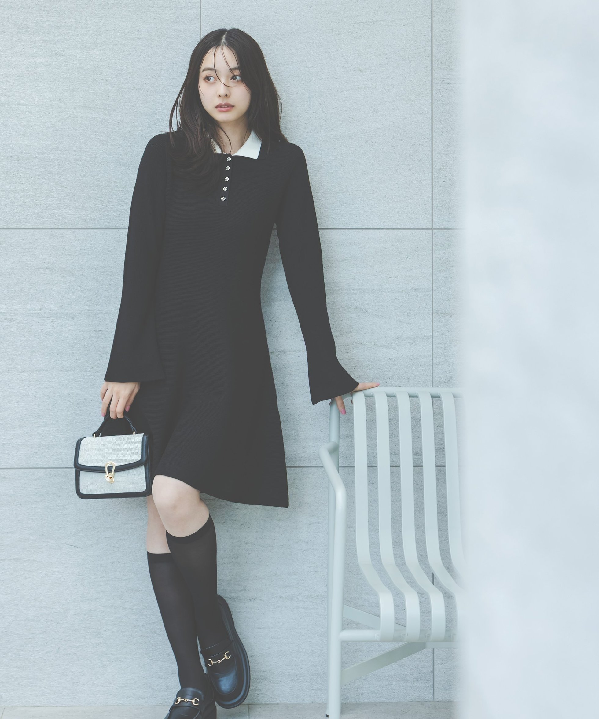 【プロポーション ボディドレッシング/PROPORTION BODY DRESSING】の《EDIT COLOGNE》ポロミニニットワンピース 人気、トレンドファッション・服の通販 founy(ファニー) 　ファッション　Fashion　レディースファッション　Fashion for Women　ワンピース　Dresses　ニットワンピース　Knit Dresses　ダブル　Double, Double-Breasted　 other-1|ID: prp329100004792243 ipo3291000000035218662