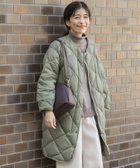 【アーバンリサーチ ドアーズ/URBAN RESEARCH DOORS】のライトダウンキルトロングコート KHAKI|ID: prp329100004792261 ipo3291000000034851194
