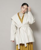 【ナノ ユニバース/nano universe】のSUPER110blend リバーショールミディコート アイボリー7|ID: prp329100004792272 ipo3291000000034915533