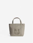 【メゾン キツネ/MAISON KITSUNE】のFOX HEAD MINI TOTE 人気、トレンドファッション・服の通販 founy(ファニー) ファッション Fashion レディースファッション Fashion for Women バッグ Bags ショルダー Shoulder, Shoulder Strap ツイル Twist, Twisted Detail ハンド Hand, Handmade パッチ Patch, Appliqué フォックス Fox, Fox Fur フレンチ French, French Style フロント Front, Front Design ポケット Pocket, Pocket Detail A/W・秋冬 Autumn/Winter 冬 Winter / This Winter エレガント 上品 Elegant thumbnail PEBBLE|ID: prp329100004792280 ipo3291000000034771797