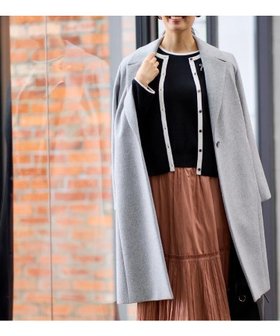 【リフレクト/Reflect】の【選べる6色】テーラードカラーロングウール混コート 人気、トレンドファッション・服の通販 founy(ファニー) ファッション Fashion レディースファッション Fashion for Women アウター Coat / Outerwear Collection コート・ロングコート・ピーコート Long Coats, Peacoats & More アンゴラ Angora Knitwear スマート Smart, Elegant バランス Balance, Style Balance ポケット Pocket, Pocket Detail ロング Long, Long-Length エレガント 上品 Elegant |ID:prp329100004792290