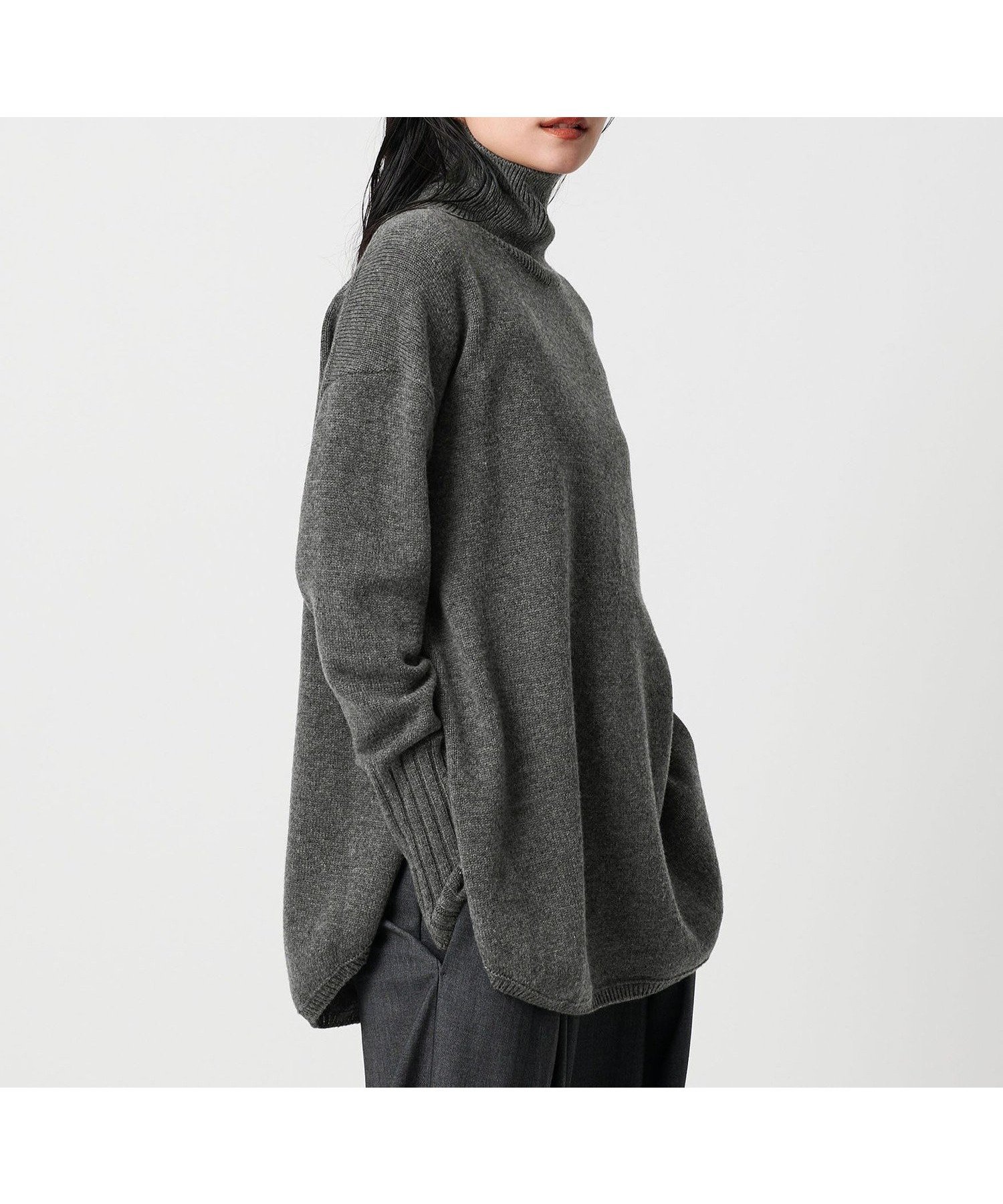 【ユナイテッドアローズ/UNITED ARROWS】のMARW UNITED ARROWS ルーズ タートルネック ニット 人気、トレンドファッション・服の通販 founy(ファニー) 　ファッション　Fashion　レディースファッション　Fashion for Women　トップス・カットソー　Cut & Sew Tops　ニット　Knit Tops & Sweaters　タートルネック・ハイネックトップス　Turtlenecks & High-Neck Tops　タートルネック　Turtleneck, High Neck　人気　Popular, Best Seller　ハイネック　High Neck, Mock Neck　ラウンド　Round, Round Neck　リラックス　Relax, Relaxed Fit　ルーズ　Loose, Oversized　ワイド　Wide, Wide Fit　おすすめ　Recommended / Our Picks　ビジネス 仕事 通勤　Business / Work / Commuting　 other-1|ID: prp329100004792320 ipo3291000000034772108