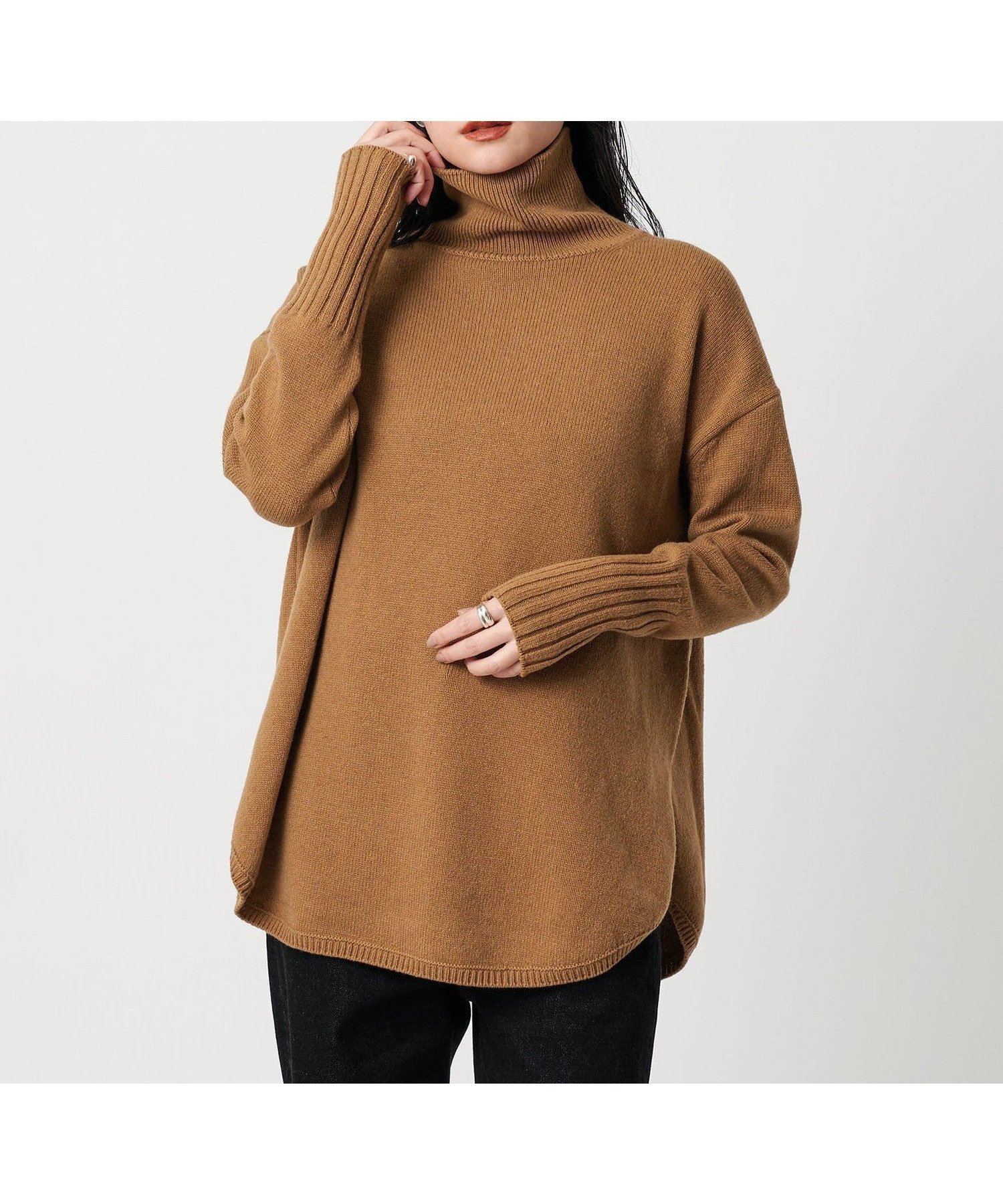 【ユナイテッドアローズ/UNITED ARROWS】のMARW UNITED ARROWS ルーズ タートルネック ニット インテリア・キッズ・メンズ・レディースファッション・服の通販 founy(ファニー) 　ファッション　Fashion　レディースファッション　Fashion for Women　トップス・カットソー　Cut & Sew Tops　ニット　Knit Tops & Sweaters　タートルネック・ハイネックトップス　Turtlenecks & High-Neck Tops　タートルネック　Turtleneck, High Neck　人気　Popular, Best Seller　ハイネック　High Neck, Mock Neck　ラウンド　Round, Round Neck　リラックス　Relax, Relaxed Fit　ルーズ　Loose, Oversized　ワイド　Wide, Wide Fit　おすすめ　Recommended / Our Picks　ビジネス 仕事 通勤　Business / Work / Commuting　MOCA|ID: prp329100004792320 ipo3291000000034772112