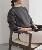 【アーバンリサーチ ドアーズ/URBAN RESEARCH DOORS】の『仁村紗和さん着用』『UR TECH 200日ニット』スウェットライクプルオーバー 杢CHARCOAL|ID: prp329100004792325 ipo3291000000034772144