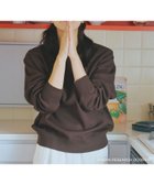 【アーバンリサーチ ドアーズ/URBAN RESEARCH DOORS】の『仁村紗和さん着用』『UR TECH 200日ニット』スウェットライクプルオーバー BROWN|ID: prp329100004792325 ipo3291000000034772145