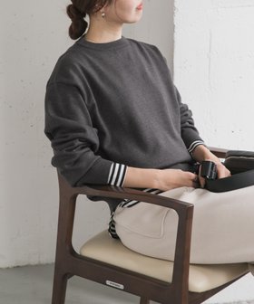 【アーバンリサーチ ドアーズ/URBAN RESEARCH DOORS】の『仁村紗和さん着用』『UR TECH 200日ニット』スウェットライクプルオーバー 人気、トレンドファッション・服の通販 founy(ファニー) ファッション Fashion レディースファッション Fashion for Women トップス・カットソー Cut & Sew Tops ニット Knit Tops & Sweaters レディースパーカー・カジュアルフーディー Casual Hoodies & Sweatshirts カジュアルプルオーバー・ニットトップス Pullovers & Knit Tops / Casual Pullovers スウェット・クルーネックトップス Sweatshirts & Crewnecks / Relaxed Fit Sweat Tops シンプル Simple, Minimal スウェット / スエット Sweatshirt, Sweatwear リラックス Relax, Relaxed Fit 冬 Winter / This Winter A/W・秋冬 Autumn/Winter おすすめ Recommended / Our Picks 2025年 2025 2025-2026秋冬・A/W Autumn/Winter 2025–26 AW25–26 |ID:prp329100004792325