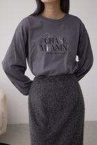 【アズール バイ マウジー/AZUL by moussy】のメタリックパーツプリントロングTシャツ 人気、トレンドファッション・服の通販 founy(ファニー) ファッション Fashion レディースファッション Fashion for Women トップス・カットソー Cut & Sew Tops シャツ・ブラウス・オフィスカジュアル Elegant Blouses & Button-Ups ロングTシャツ・Tシャツ Longline T-Shirts & Tees インナー Innerwear カーディガン Cardigan, Knitwear ジャケット Jacket, Outerwear プリント Print, Printed Pattern thumbnail C.GRY|ID: prp329100004792329 ipo3291000000034772167