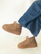 【エミュ オーストラリア/EMU Australia】の【EMU Australia】 Stinger Micro Flatform 2.0 厚底ムートンブーツ 人気、トレンドファッション・服の通販 founy(ファニー) ファッション Fashion レディースファッション Fashion for Women 厚底 Platform Shoes クッション Cushion, Throw Pillow 軽量 Lightweight, Ultra Light ショート Short, Short Length トレンド Trend, Trending Now 人気 Popular, Best Seller ライニング Inner Lining, Inner Fabric, Lined thumbnail Chestnut|ID: prp329100004792343 ipo3291000000034772275