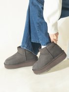 【エミュ オーストラリア/EMU Australia】の【EMU Australia】 Stinger Micro Flatform 2.0 厚底ムートンブーツ 人気、トレンドファッション・服の通販 founy(ファニー) ファッション Fashion レディースファッション Fashion for Women 厚底 Platform Shoes クッション Cushion, Throw Pillow 軽量 Lightweight, Ultra Light ショート Short, Short Length トレンド Trend, Trending Now 人気 Popular, Best Seller ライニング Inner Lining, Inner Fabric, Lined thumbnail Chocolate|ID: prp329100004792343 ipo3291000000034772276