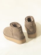 【エミュ オーストラリア/EMU Australia】の【EMU Australia】 Stinger Micro Flatform 2.0 厚底ムートンブーツ 人気、トレンドファッション・服の通販 founy(ファニー) ファッション Fashion レディースファッション Fashion for Women 厚底 Platform Shoes クッション Cushion, Throw Pillow 軽量 Lightweight, Ultra Light ショート Short, Short Length トレンド Trend, Trending Now 人気 Popular, Best Seller ライニング Inner Lining, Inner Fabric, Lined thumbnail Mushroom|ID: prp329100004792343 ipo3291000000034772278