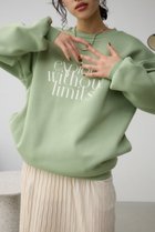 【アズール バイ マウジー/AZUL by moussy】のロゴスウェットトップス 人気、トレンドファッション・服の通販 founy(ファニー) ファッション Fashion レディースファッション Fashion for Women トップス・カットソー Cut & Sew Tops レディースパーカー・カジュアルフーディー Casual Hoodies & Sweatshirts スウェット・クルーネックトップス Sweatshirts & Crewnecks / Relaxed Fit Sweat Tops おすすめ Recommended / Our Picks シンプル Simple, Minimal セットアップ Set-Up, Coordinated Outfit プリント Print, Printed Pattern ボトム Bottoms, Lower Wear ルーズ Loose, Oversized thumbnail L/KHA1|ID: prp329100004792363 ipo3291000000034772364