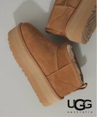 【ビームス ウイメン/BEAMS】の【アグ/厚底/ムートンブーツ/25AW】UGG / Women s Classic Ultra Mini Platform クラシック ウルトラ ミニ プラットフォーム 起毛 CHESNUT|ID: prp329100004792367 ipo3291000000034772380